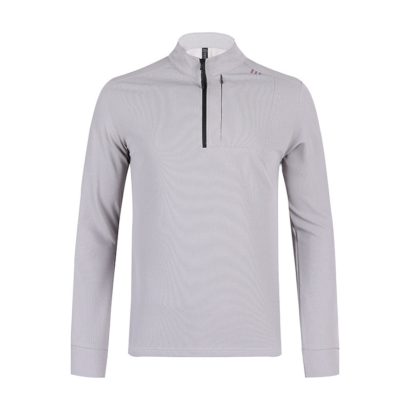 Herre Sport Pullover med halv lynlås og fugtabsorberende egenskaber Stilla