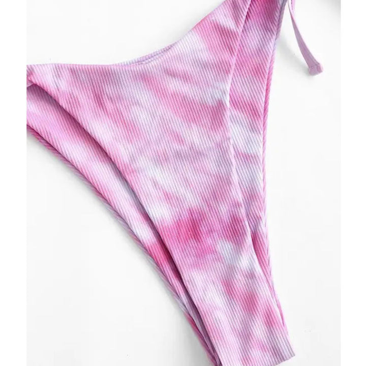 Dame Crop-Top Bikini med justerbare stropper Skovae