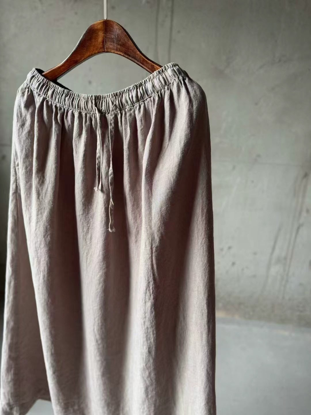 Femme let linned maxikjole Stilla
