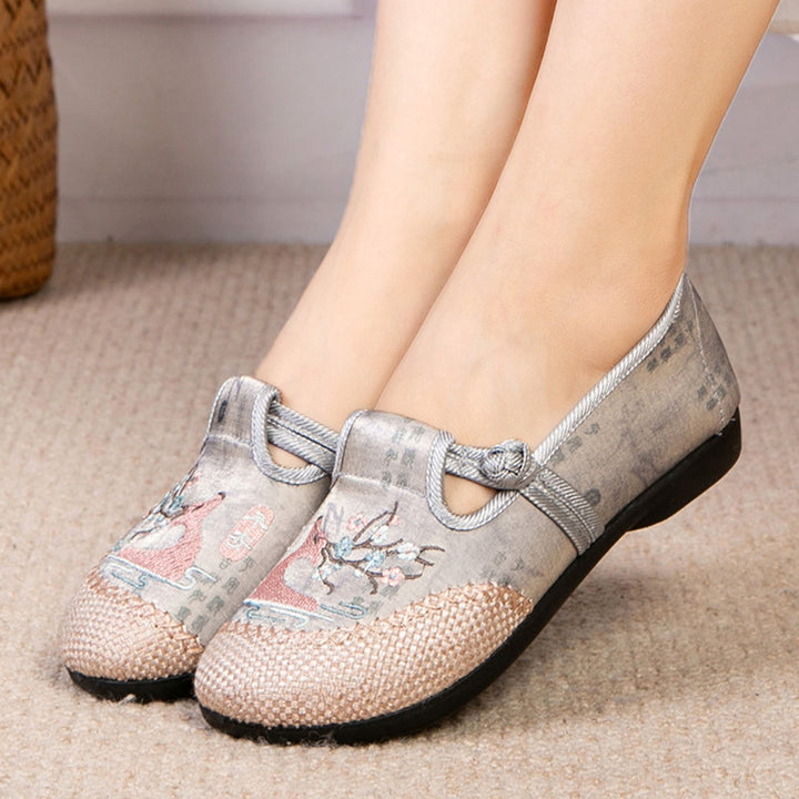 Femme Broderet Slipper Stilla