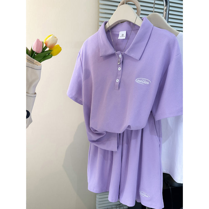Femme Casual Polo Lounge Set Stilla