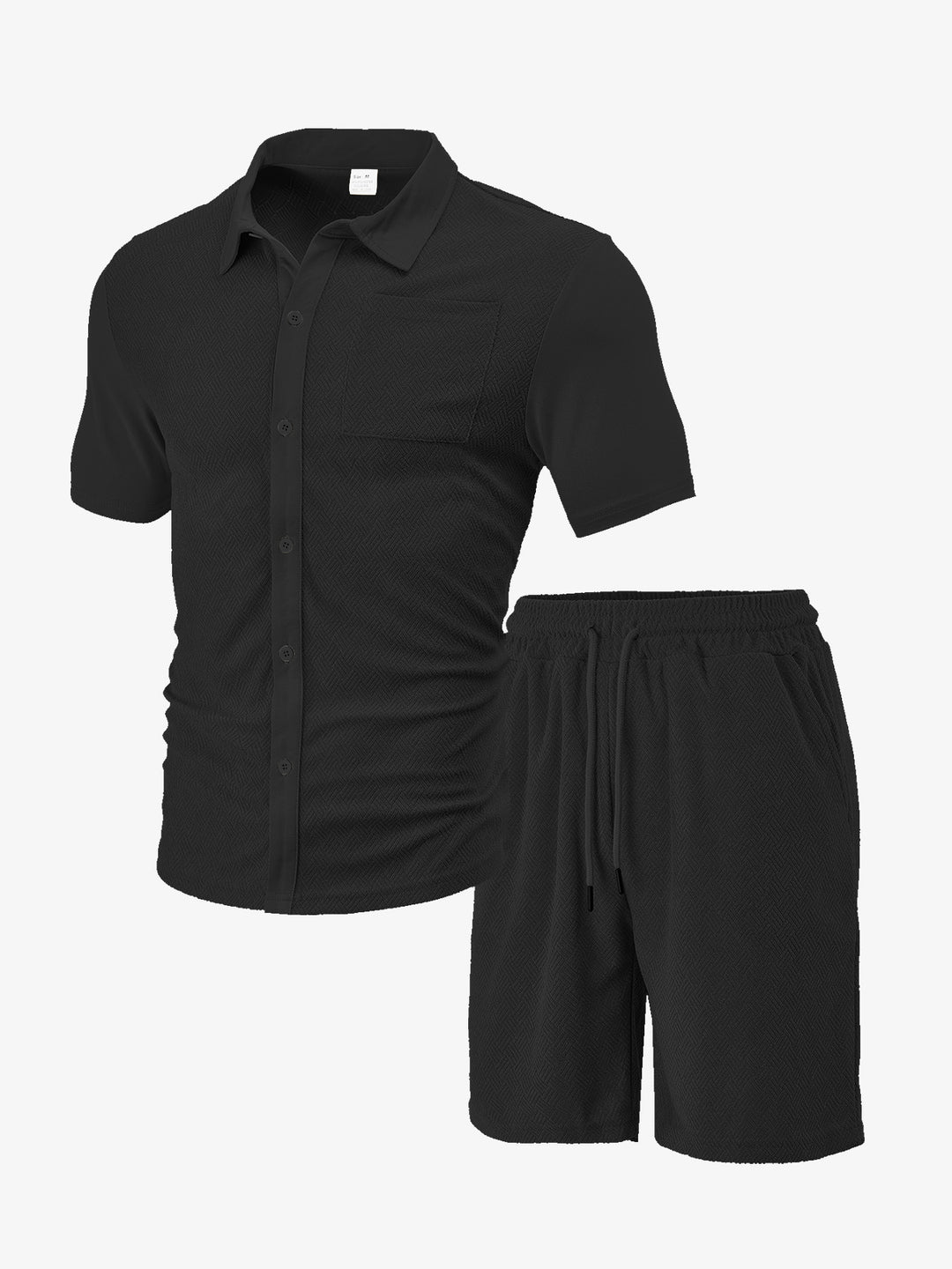 Herre fritidsoutfits med åndbart tekstur og praktiske lommer Stilla