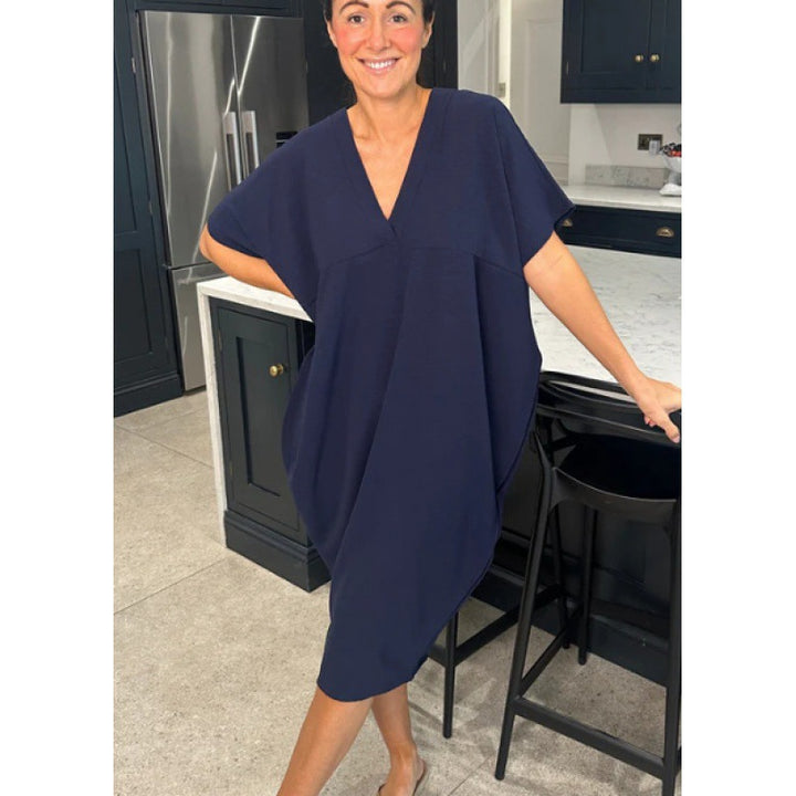 Dame Relaxed Fit Oversized T-shirt Kjole Stilla