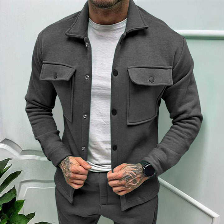 Herre afslappet og komfortabel Overshirt Jakke Stilla