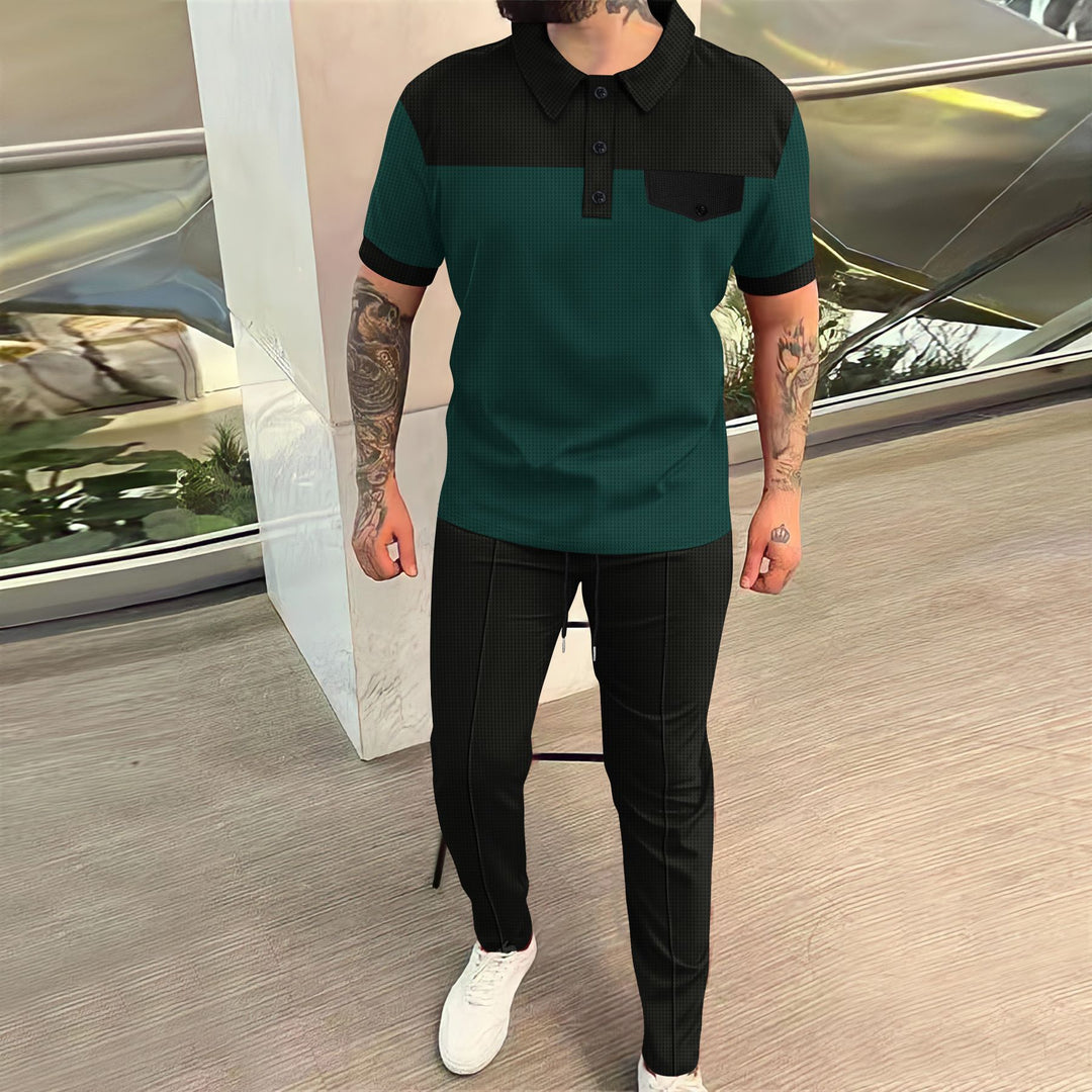 Herrer poloshirt med moderne design og optimal pasform Stilla