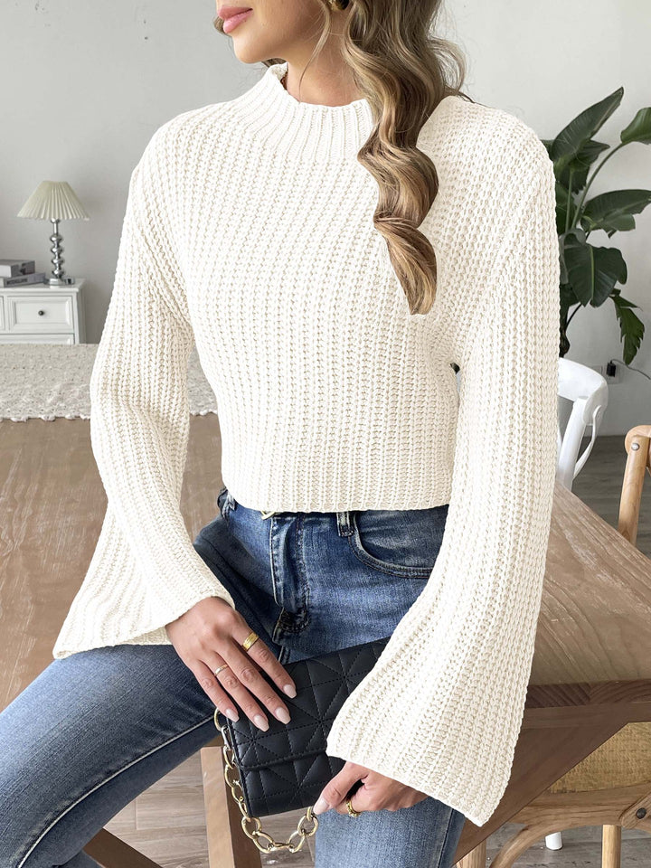 Dame Grovstrik Pullover Stilla