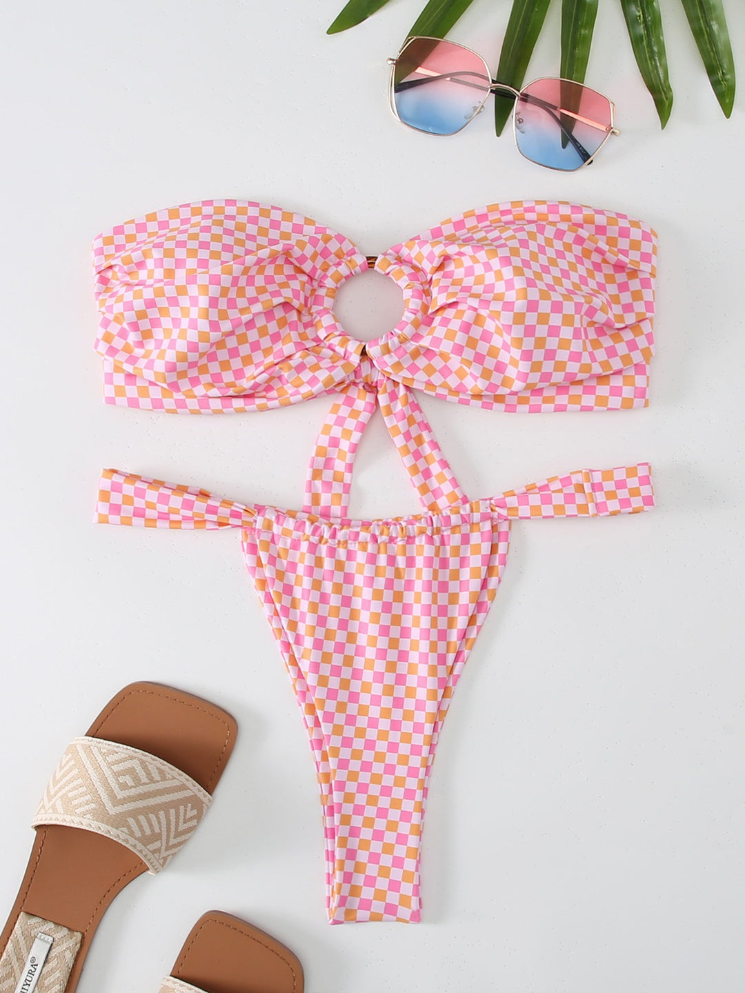 Dame Ternet Bandeau-Bikini-Sæt Stilla