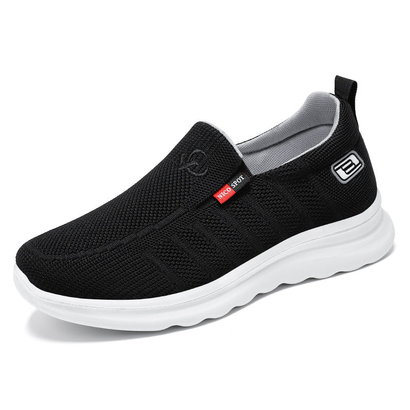 Femme Letvægts Slip-On Vandresko med åndbart Strik-Overmateriale Stilla