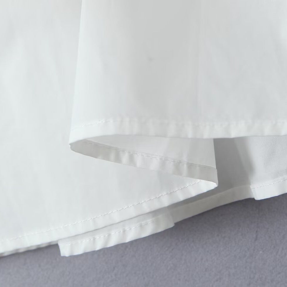 Dame Maxikjole med elastisk talje og flydende design Stilla