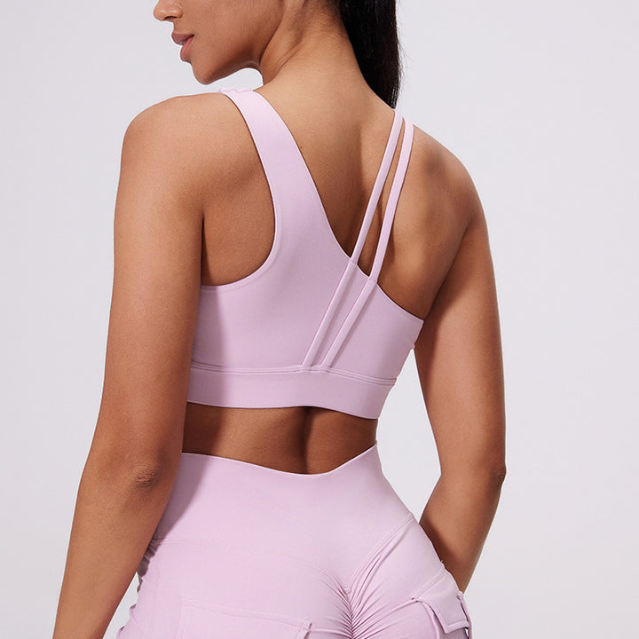 Dame Sport-BH med elegant krydsbånd-design Stilla