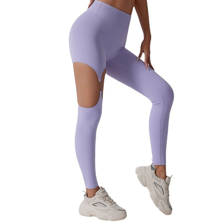 Dame Sportliche Leggings med innovativt Cut-Out-design og elegante accenter Stilla