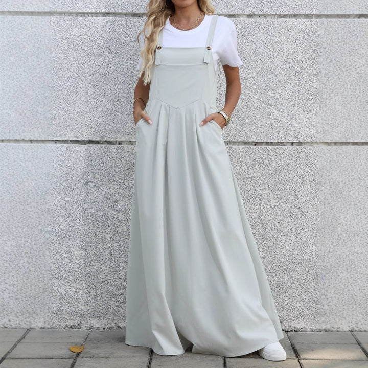 Kvinder justerbar bib- kjole Maxi Stilla