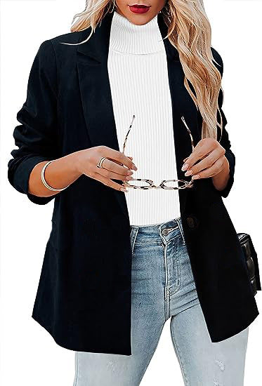 Dame Elegant og stilfuld Blazer i Casual-look Stilla