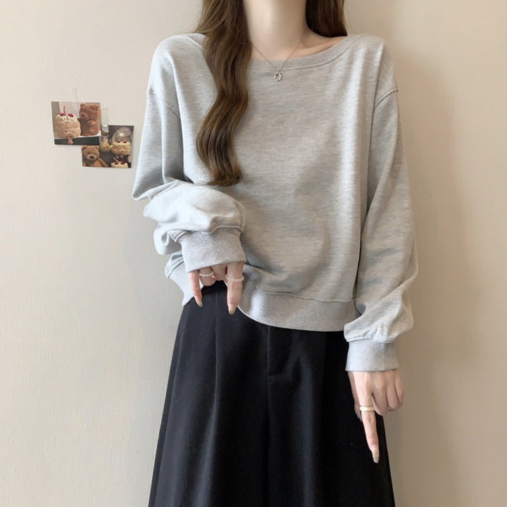 Dame Casual Oversized Sweatshirt med faldende skuldre Stilla