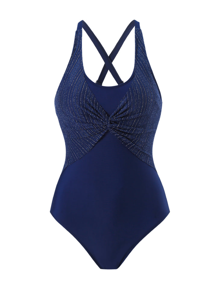 Damer Elegant Badedragt med raffineret Twist-design og trendy Krydsstropper Stilla