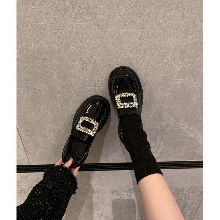 Kvinder Elegante Spænde-Detalje Slip-On Ballerinas Stilla