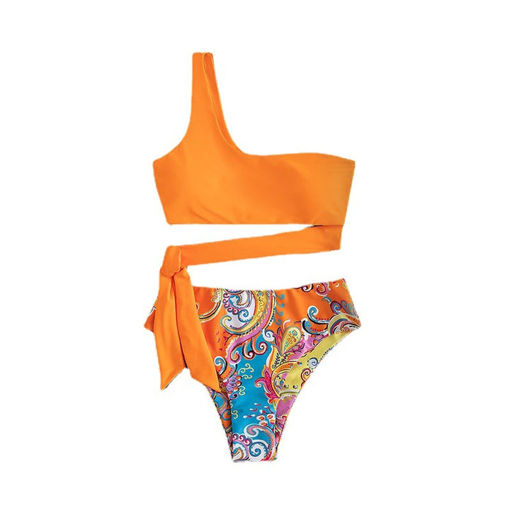 Dame Én-skulder Stilfuld Bikini-sæt Stilla