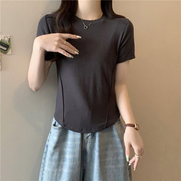 Femme Classic Korte Ærmer Boxy T-Shirt Stilla