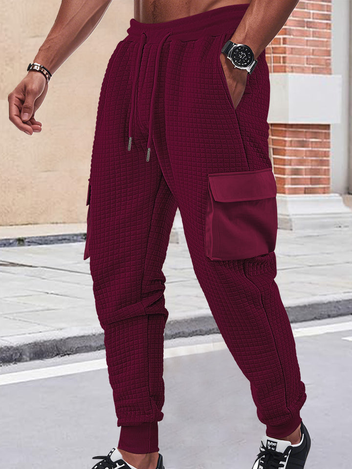Herren Cargo-Bukser med elastisk talje og praktiske sidelommer Stilla