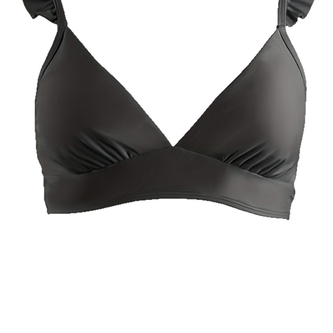 Dame Moderne Bikini med Volant-detaljer Skovae