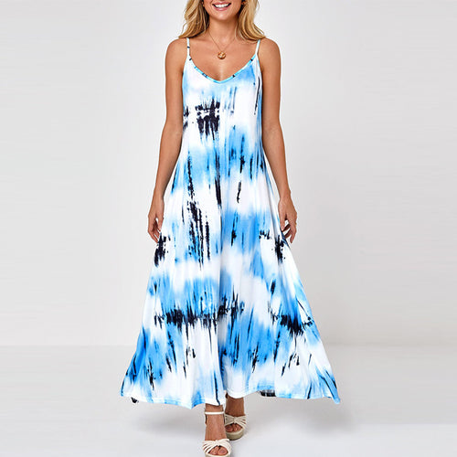 Dame Batik Maxi Kjole Stilla
