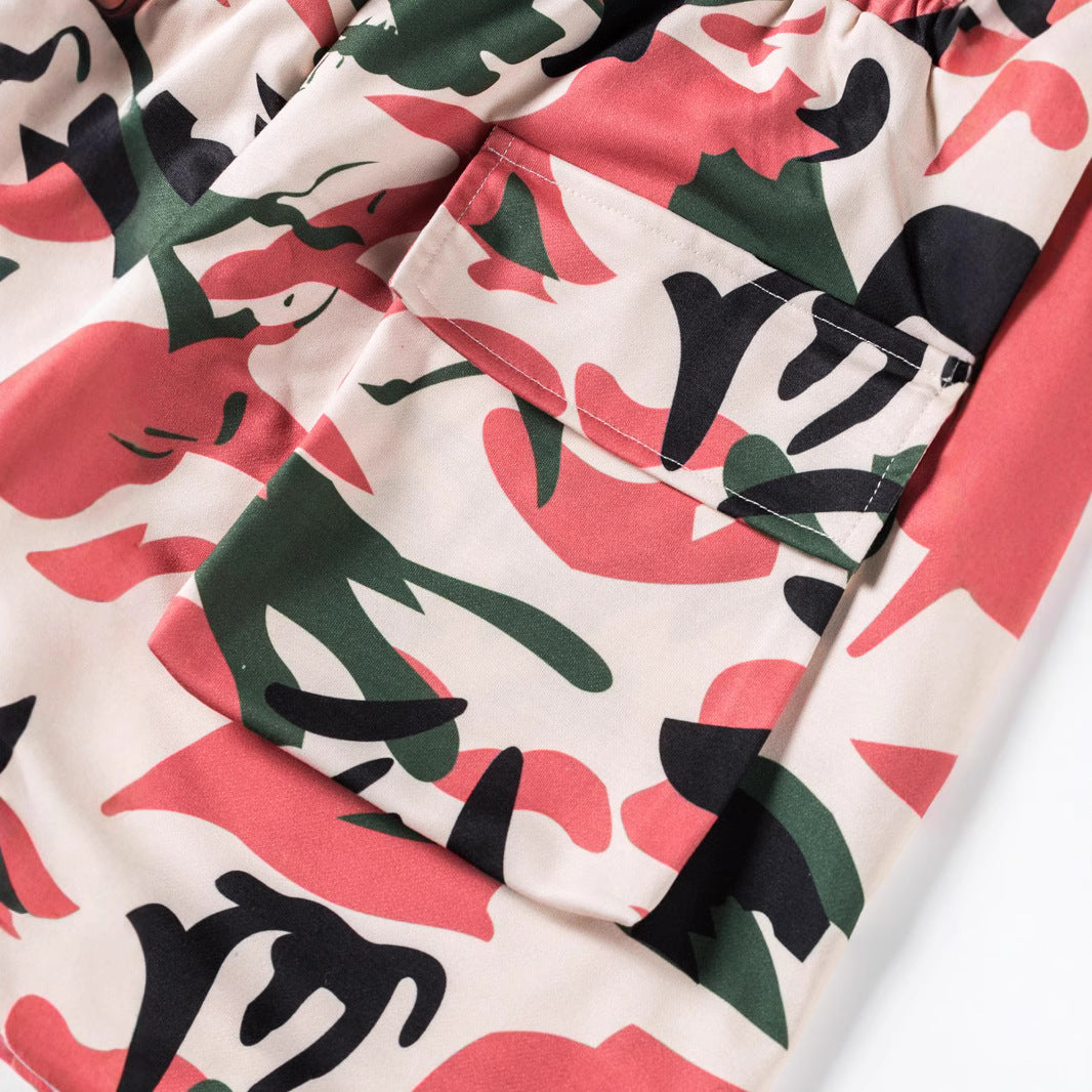 Herre joggingbukser i moderne camouflage-stil Stilla