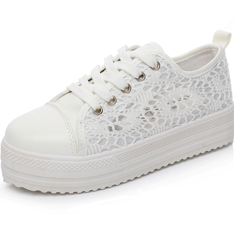 Dame modische sneakers i romantisk spidse design Stilla