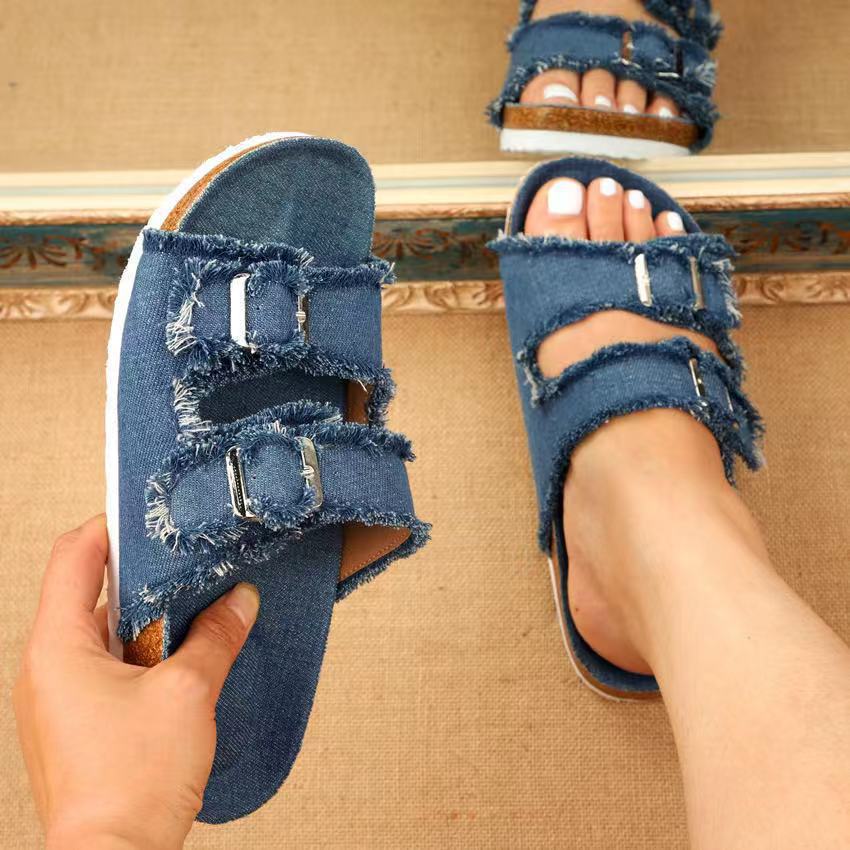 Damer Komfortable Clogs med justerbare remme og ergonomisk fodseng Stilla
