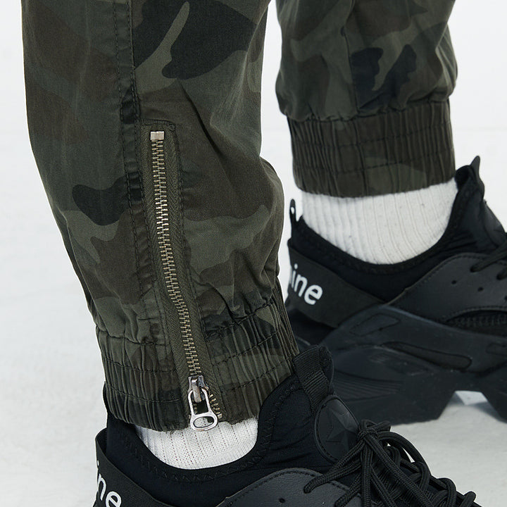 Herrer Camo Utility Cargo Bukser Stilla