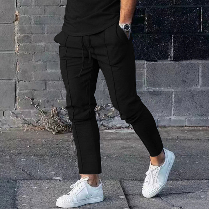 Herre fritids-joggingbukser med elastisk talje og stilfuldt design Stilla