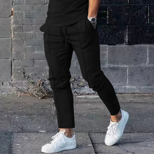 Herre fritids-joggingbukser med elastisk talje og stilfuldt design Stilla