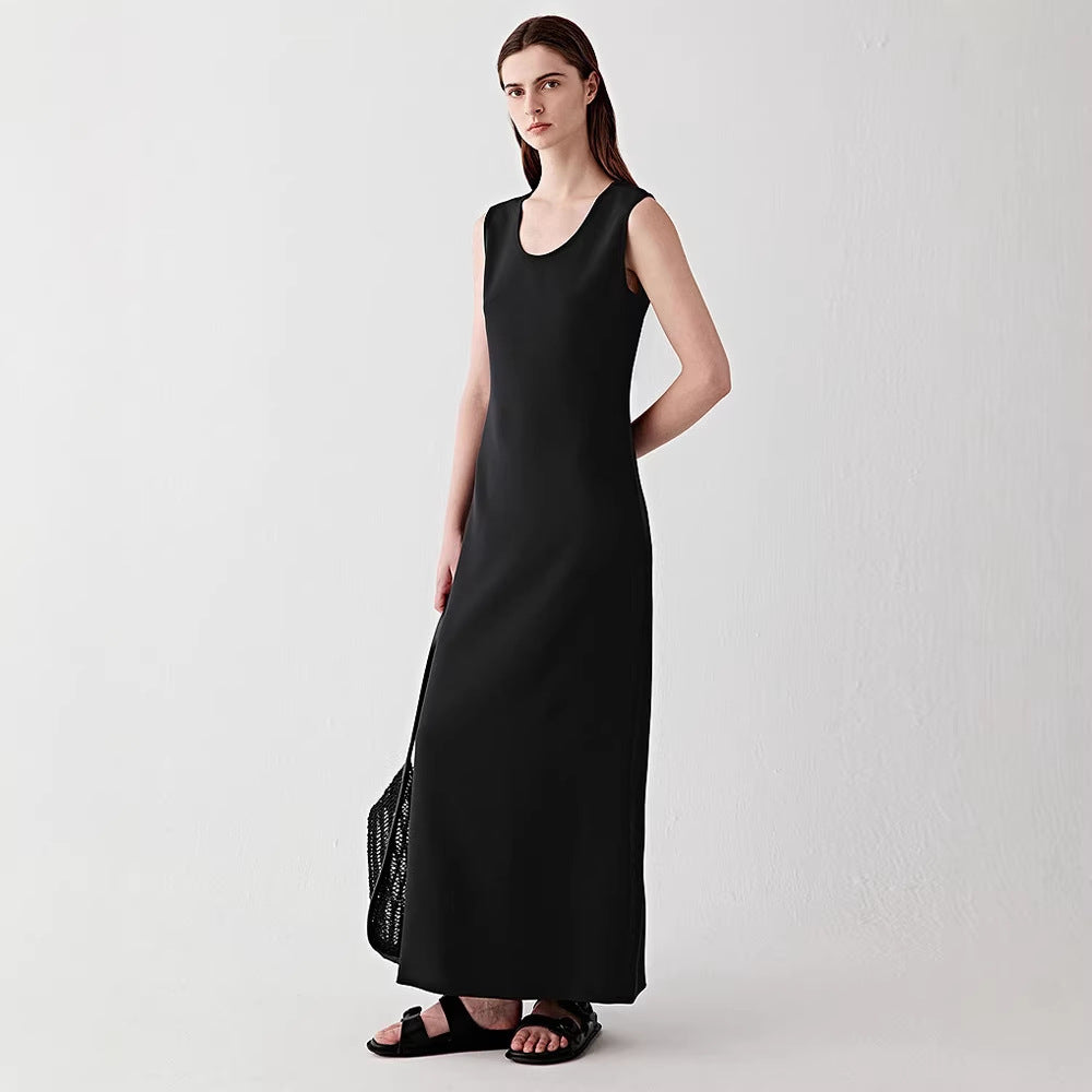 Dame Elegant Ærmeløs Maxi Kjole Stilla