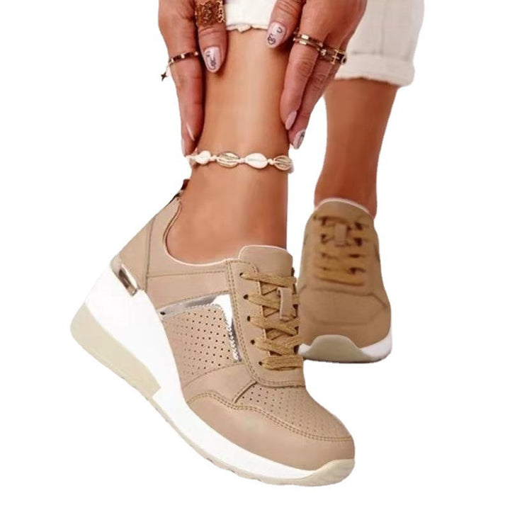 Damer Sporty High-Top Sneakers med åndbart overmateriale og dæmpende sål Stilla