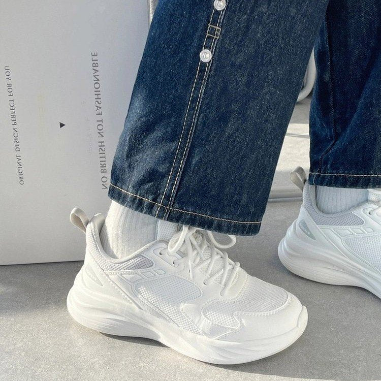 Dame Sneakers med åndbart vævdesign og støddæmpende sål Stilla