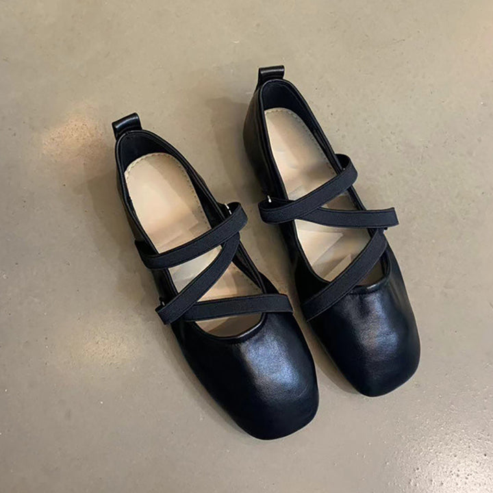 Dame Krydsrem Ballerina Flats Stilla