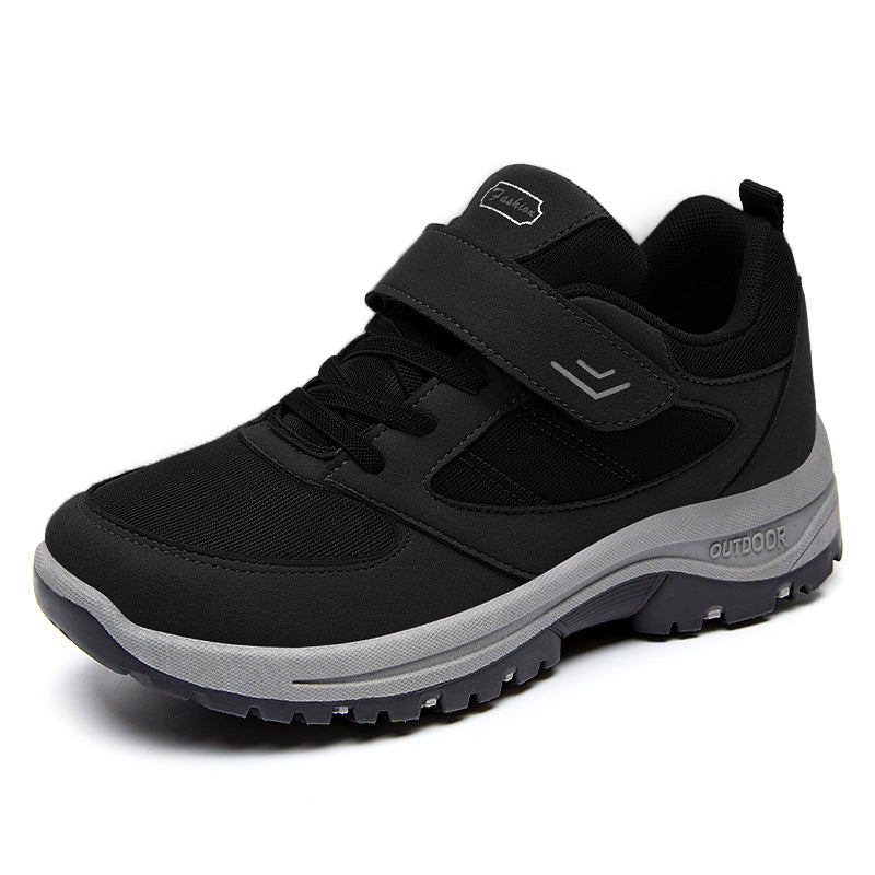 Herre outdoor sneakers med skridsikker sål og justerbar velcro Stilla