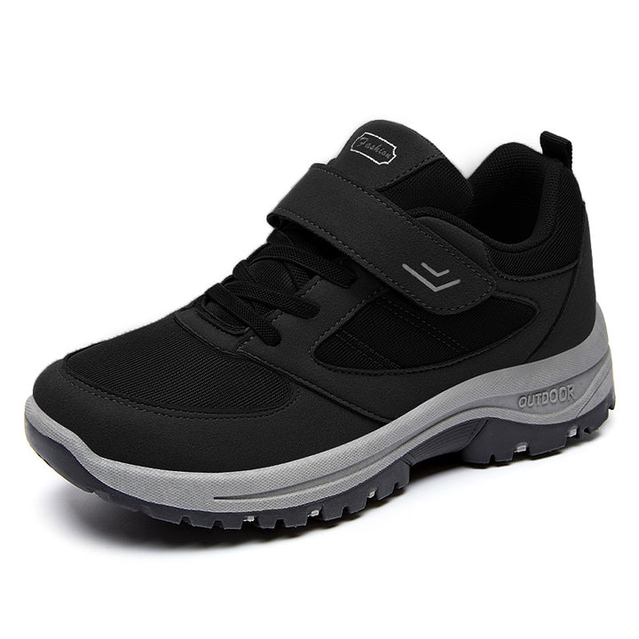 Herre outdoor sneakers med skridsikker sål og justerbar velcro Stilla