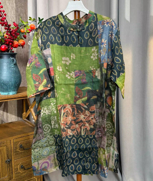 Femme Traditionel Håndværks Tunika Stilla