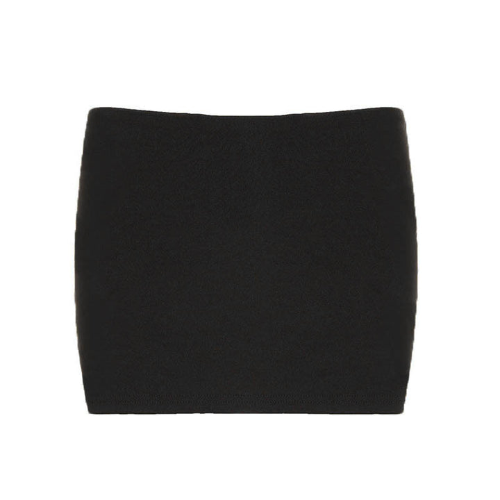 Damen eleganter Minirock aus hochwertigem Jersey-Material mit elastischem Bund Skovae