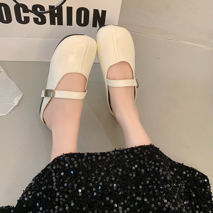 Dame elegante Slingback Mules med moderne remdesign og komfortabel blokhæl Stilla