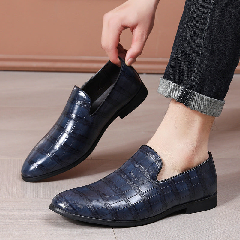 Herrer Premium Krokodilleskinds Slipper Stilla