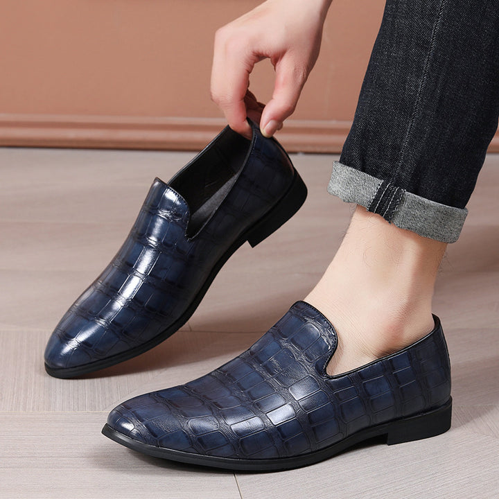Herrer Premium Krokodilleskinds Slipper Stilla