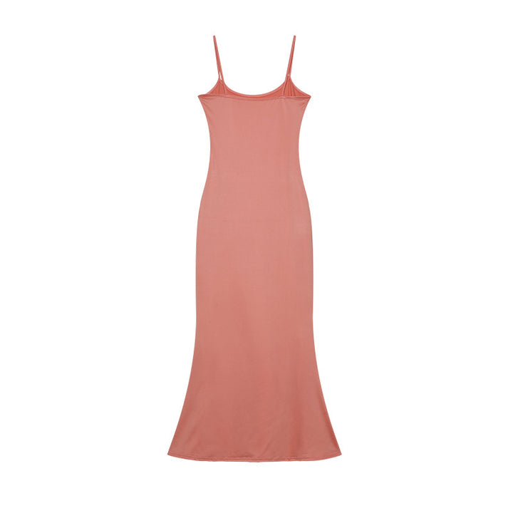 Dame Elegant Slip Maxi Kjole Stilla