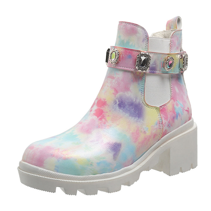 Dame trendy Chelsea støvler Stilla