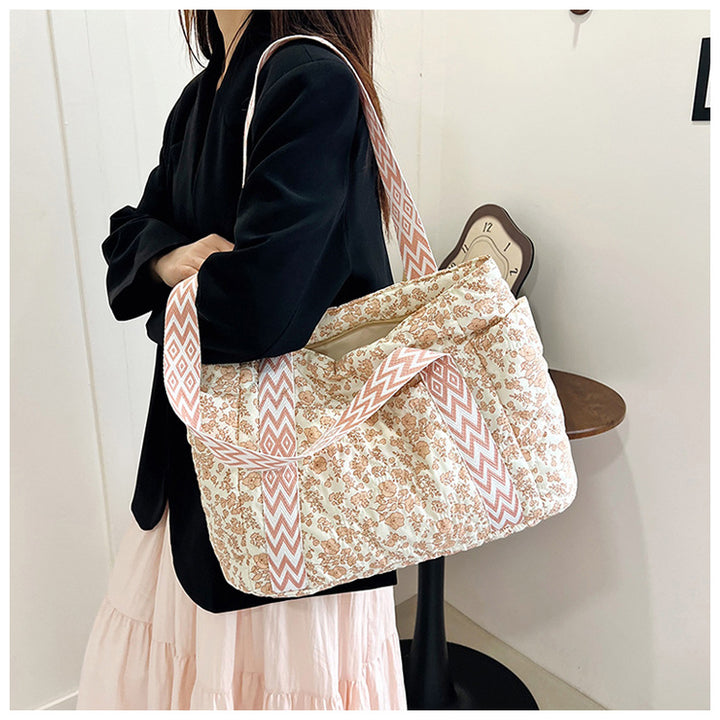 Femme Floral Quilted Hverdags-Tote Stilla