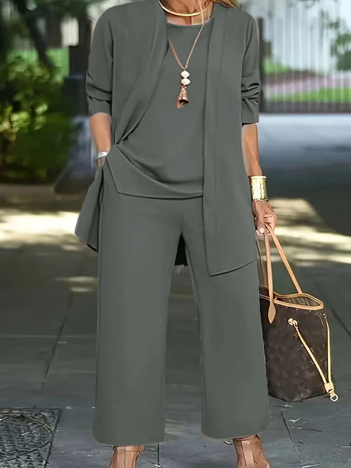 Dame Chic Taljeret To-delt Outfit Stilla