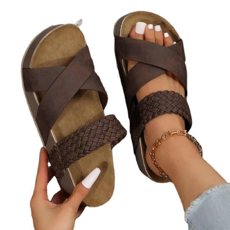 Dame mode plateau sandaler Stilla
