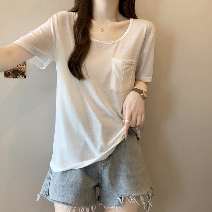 Femme Relaxed Fit Lomme T-Shirt Stilla