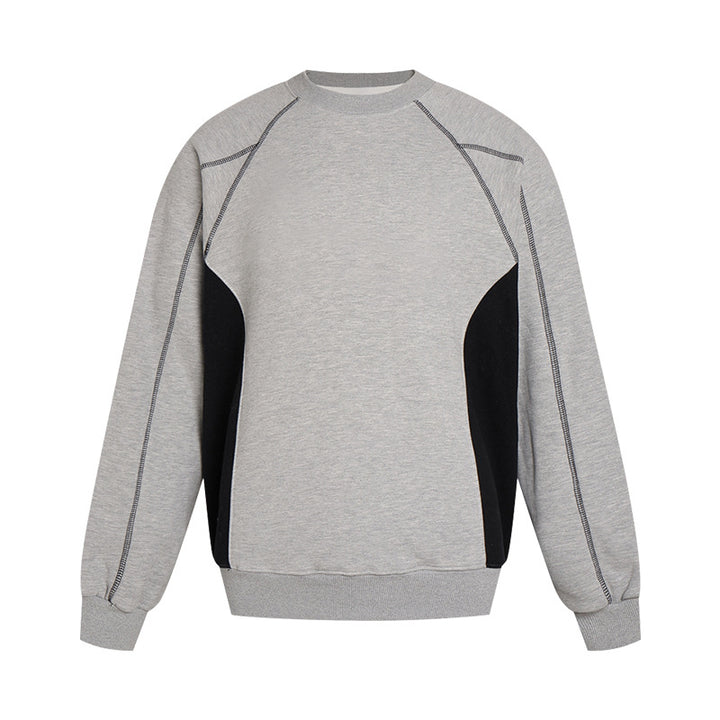 Femme Kontrastpanel Sweatshirt Stilla