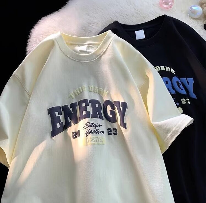 Herrer Elegant T-Shirt med kreativt grafikdesign og høj bærekomfort Stilla